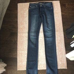 AG “premiere” skinny straight jeans size 24